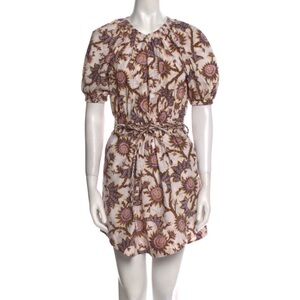 A.L.C. Sunburst Print Mini Dress